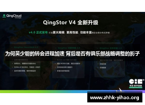 为何吴少聪的转会进程加速 背后是否有俱乐部战略调整的影子
